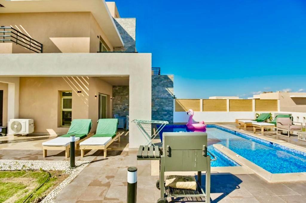 Hurghada Sahl Hasheesh Sea-View Villa With Private Pool ภายนอก รูปภาพ