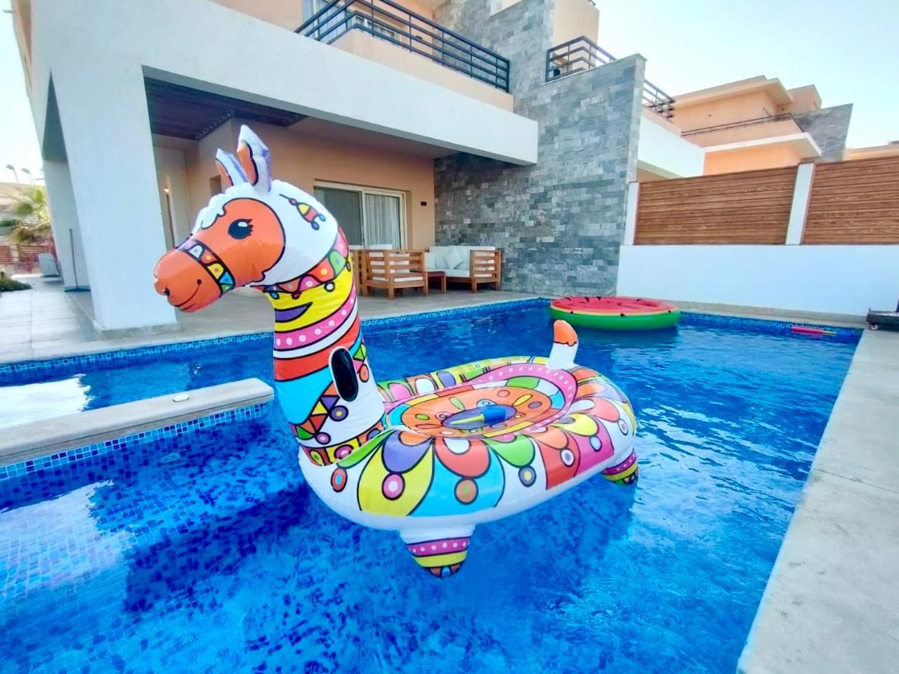 Hurghada Sahl Hasheesh Sea-View Villa With Private Pool ภายนอก รูปภาพ
