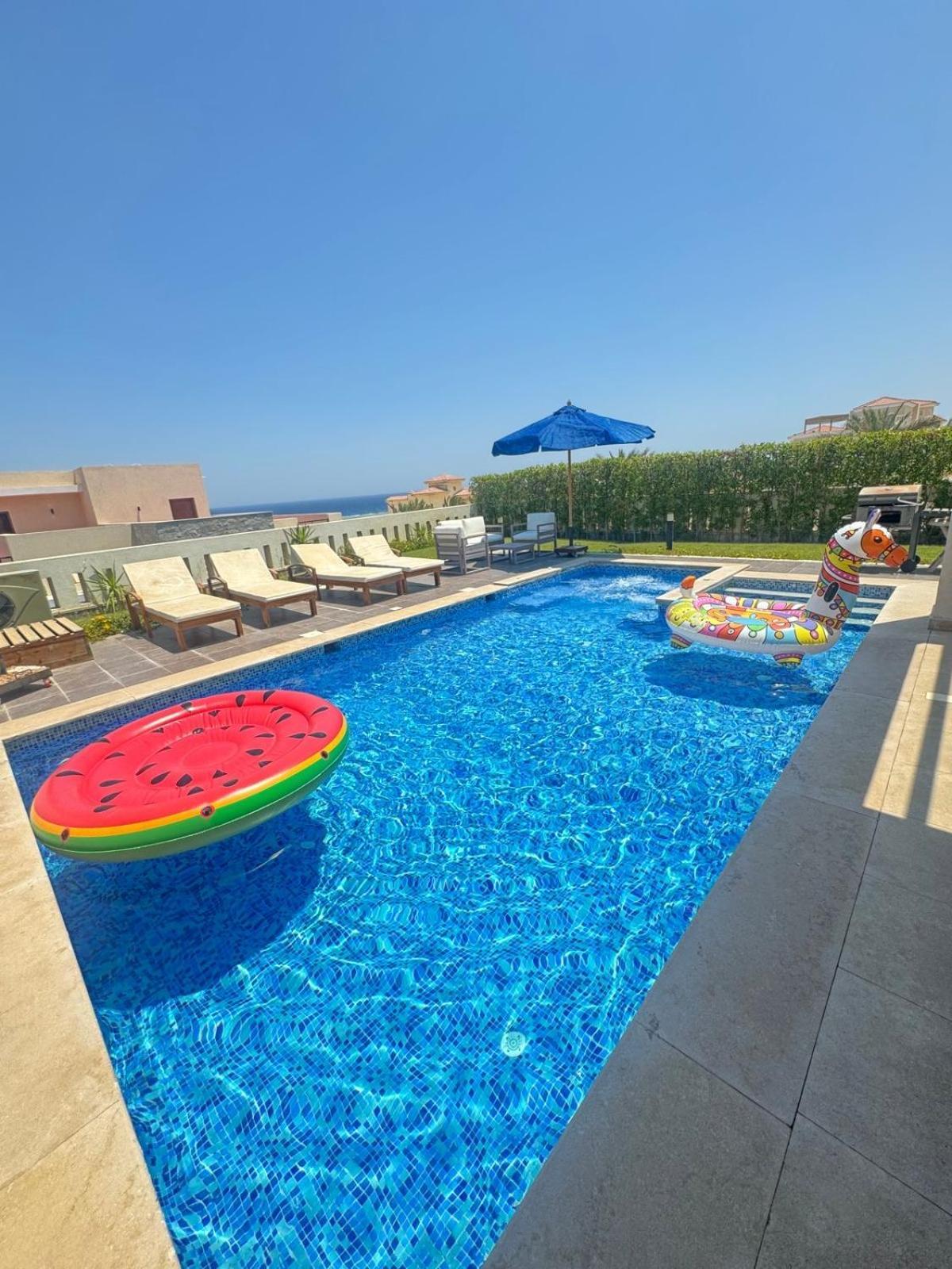 Hurghada Sahl Hasheesh Sea-View Villa With Private Pool ภายนอก รูปภาพ